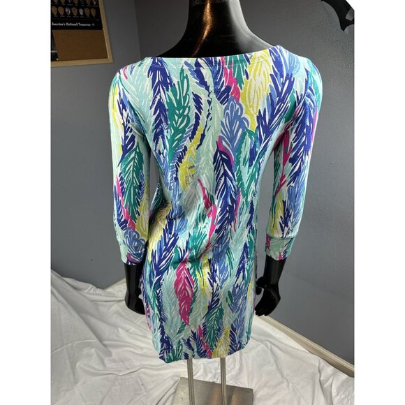 Lilly Pulitzer Light As A Feather Sophie Bodycon Dress Multicolor Stretch Sz S - Picture 5 of 10
